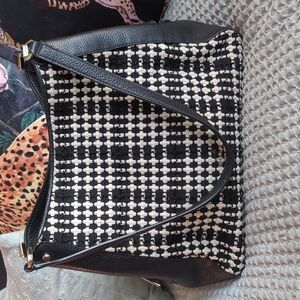 kate spade Leila Tweed Triple Compartment Bag